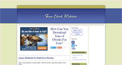 Desktop Screenshot of free-ebook-websites.com